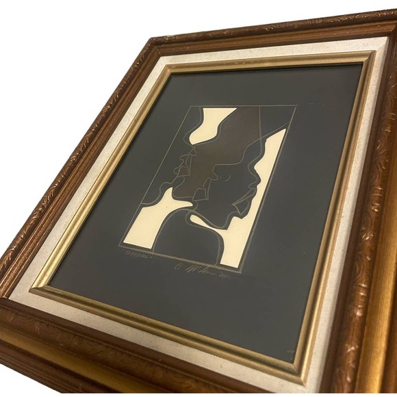 Original Rare Donovan McLean Oil Pastel Art Set-Oak Canadian Frames - Picture 4 of 11